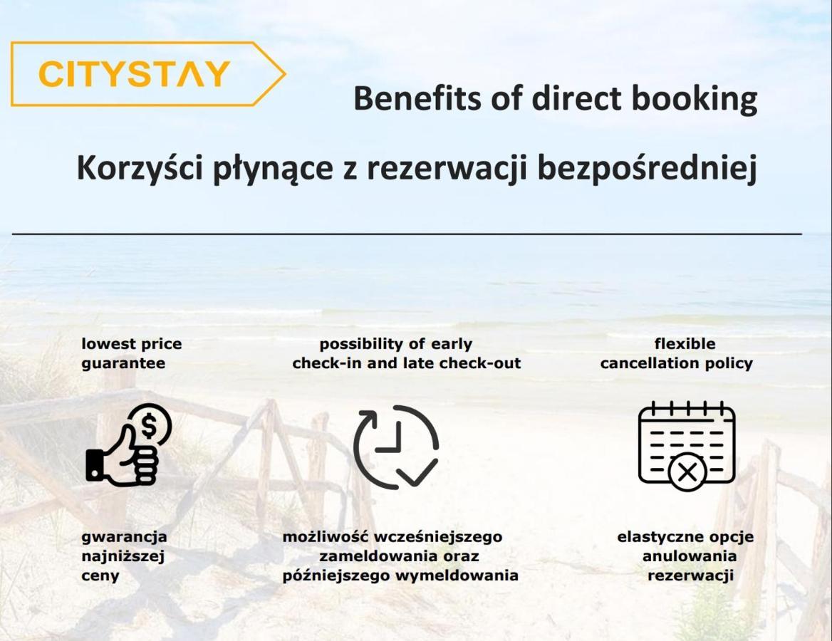 Citystay Abrahama Gdynia Apartment Екстериор снимка